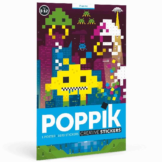 Sticker Poster - Pixel Art