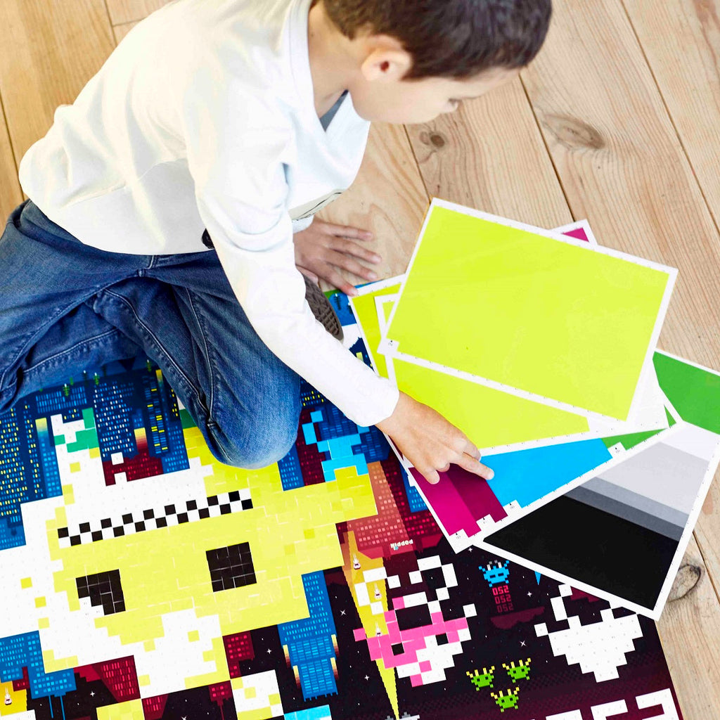 Sticker Poster - Pixel Art