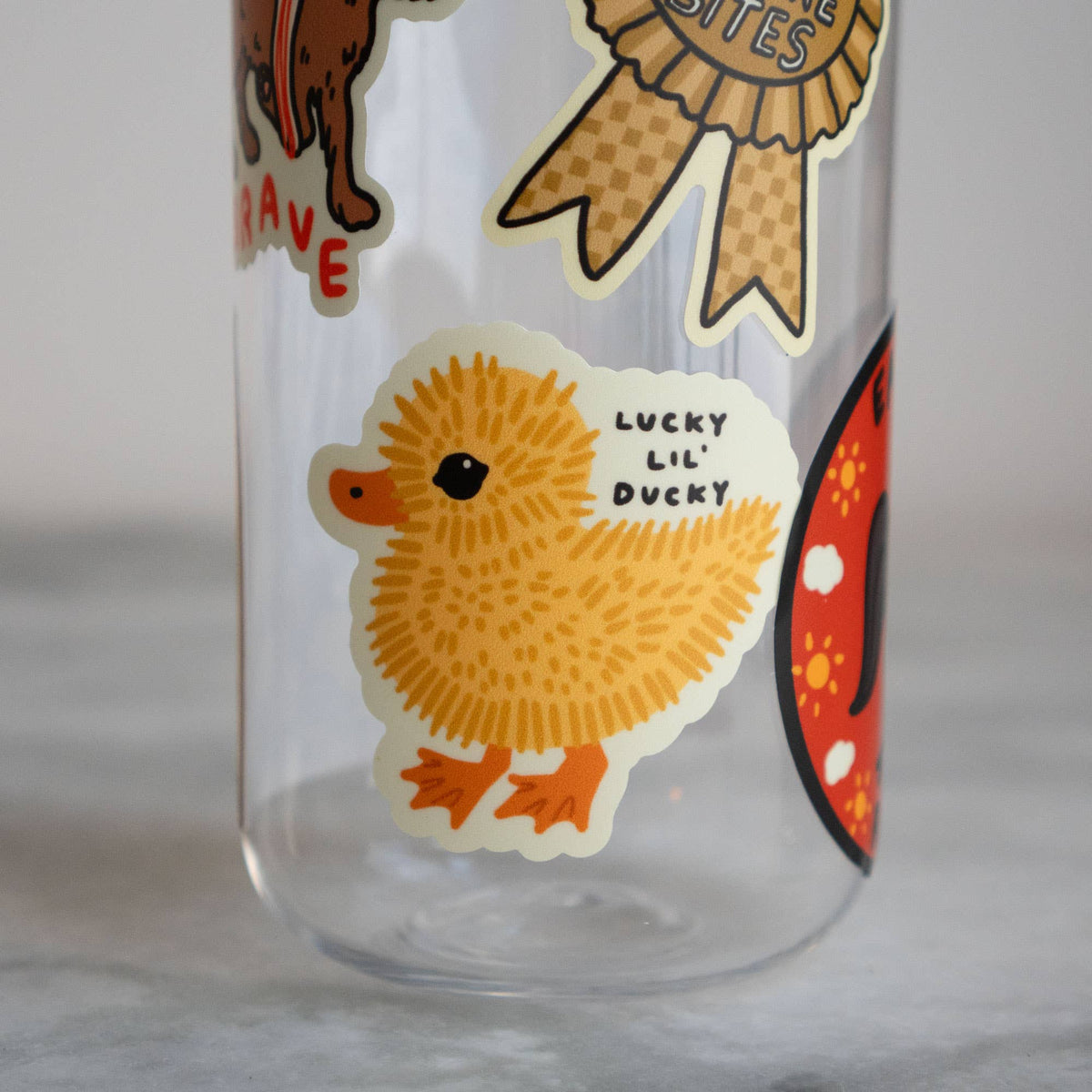 Lucky Lil Ducky Sticker | Waterproof Vinyl Sticker