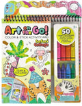 Bright Stripes Art on the Go! Collage Fun Jungle