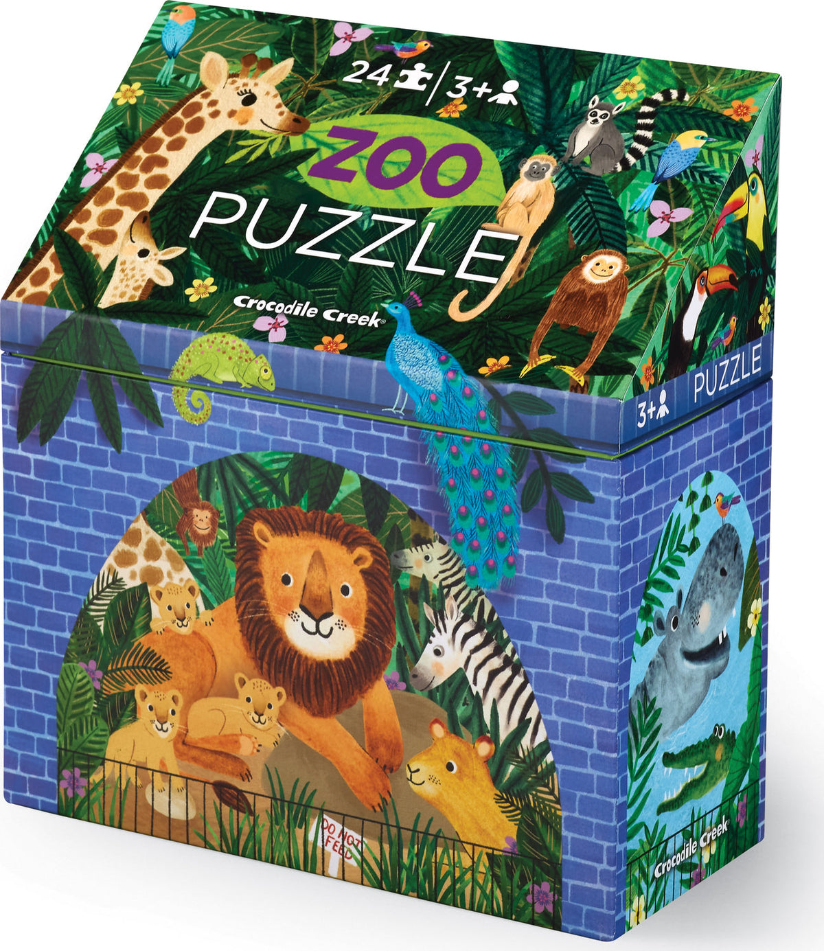 24-Pc Puzzle: Zoo - Crocodile Creek