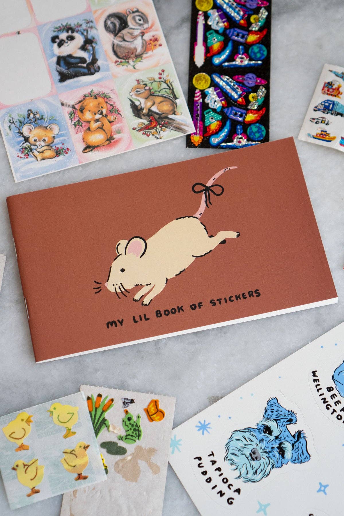 Jumpy Mouse Pocket Sticker Book | Keeper Album