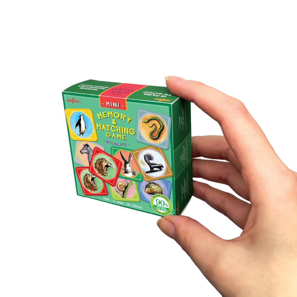 eeBoo Mini Matching and Memory Game Assortment