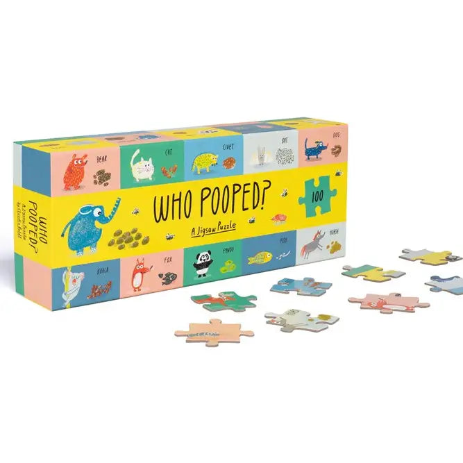 Who Pooped? 100 Piece Puzzle